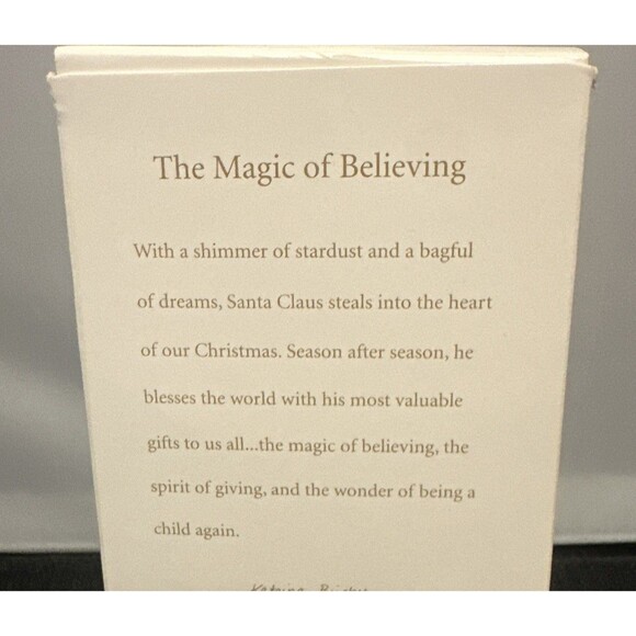 Hallmark Ornament: 2010 The Magic of Believing, QXG7323 - Picture 4 of 4